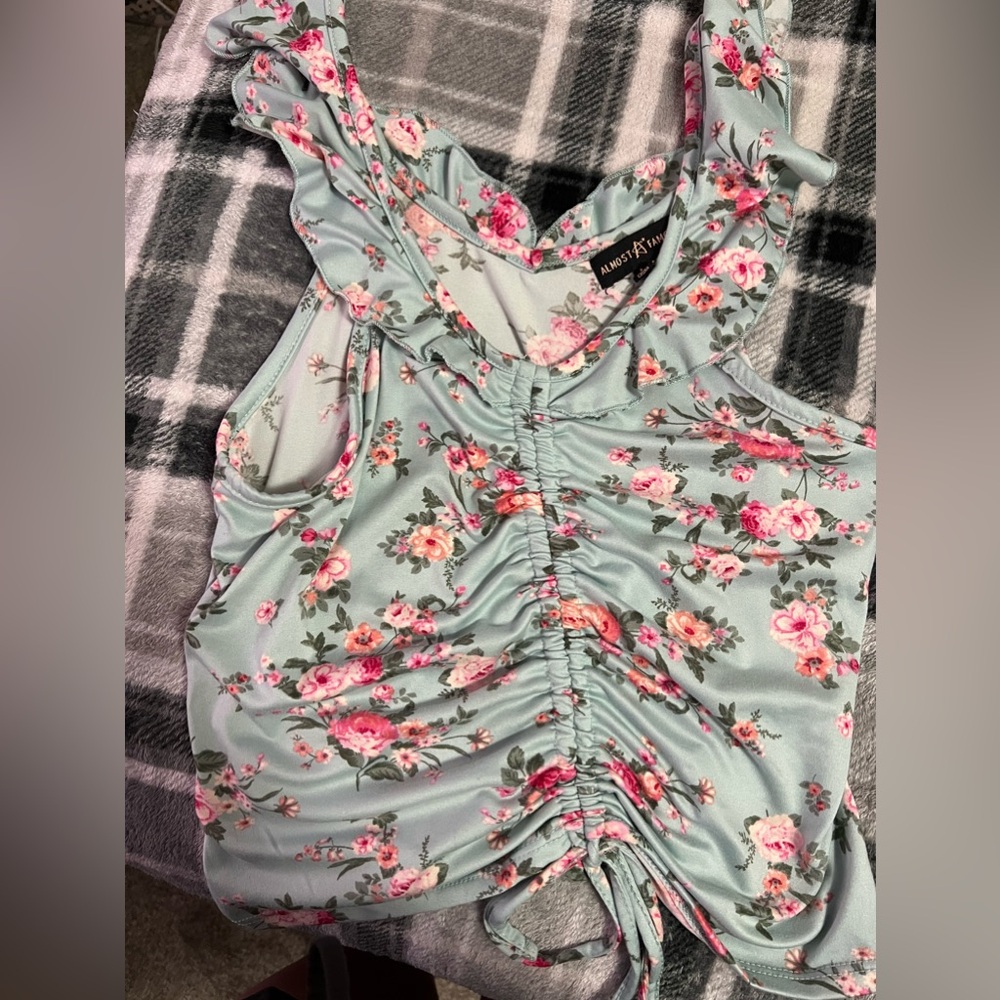 Women's Tank Top-- Floral Print